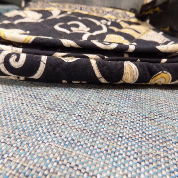 Vera Bradley YELLOW BIRD Mini Hipster Cross Body Fold Over Shoulder Bag BOHO New - Picture 9 of 9